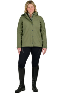 Weatherbeeta Womens Florence Fleece Two-For Jacket 1024256 - Olive Night